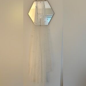 Handmade Pearl veil - never worn